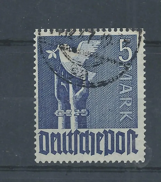 Germany stamps. Allied Occupation 1947 Dove of Peace 5m used. CV £130 (G804)