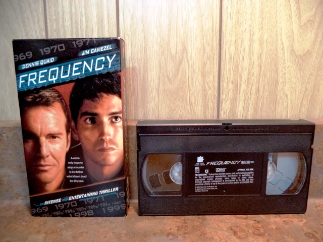 FREQUENCY (VHS 2000) Dennis Quaid, Jim Caviezel, Andre Braugher £2.93 ...