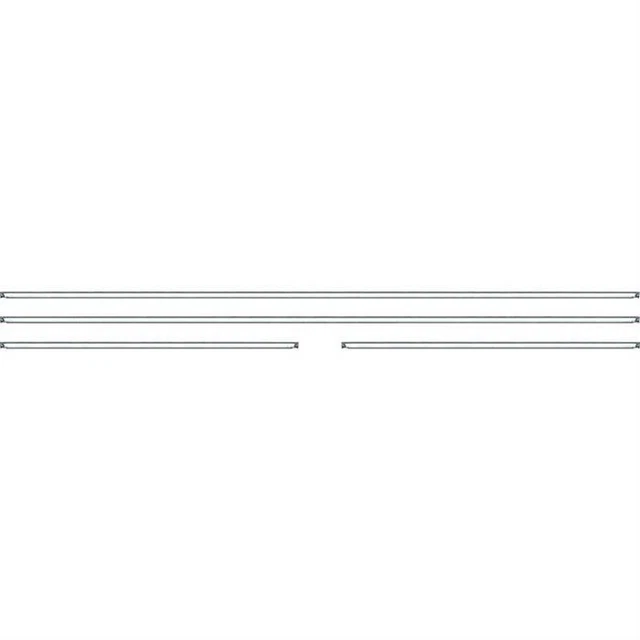 OER R1104 69 Camaro Standard Interior Door Panel Molding Set
