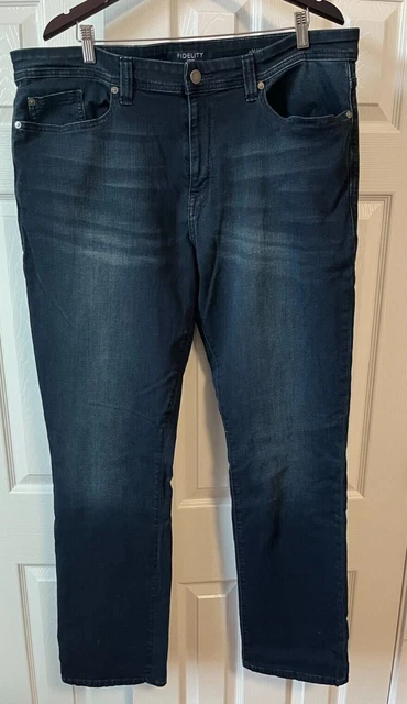 Mens Fidelity Jeans Straight Jimmy 40x32