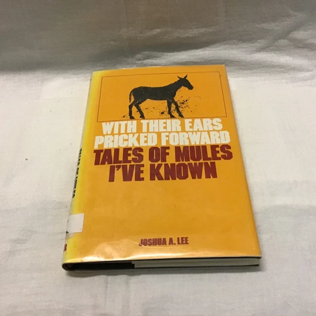 With Their Ears Pricked Forward by Joshua A. Lee 2nd print HC/DJ - Free Shipping