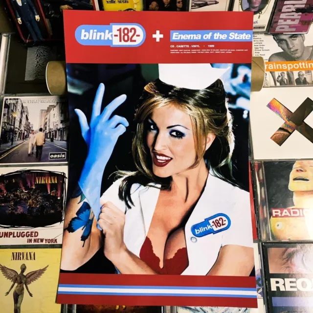 blink-182 'Enema of the State' Promotional Album Poster