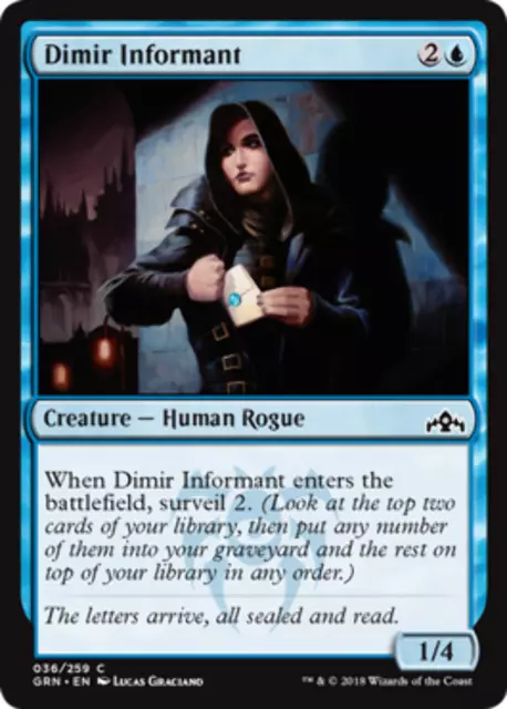 Dimir Informant Guilds of Ravnica - MTG