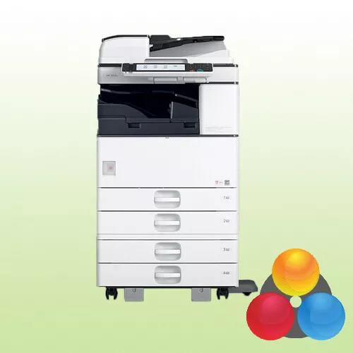 Ricoh Aficio MP 2553SP Drucker Scanner Kopierer mit 4.PF Duplex LAN USB A3