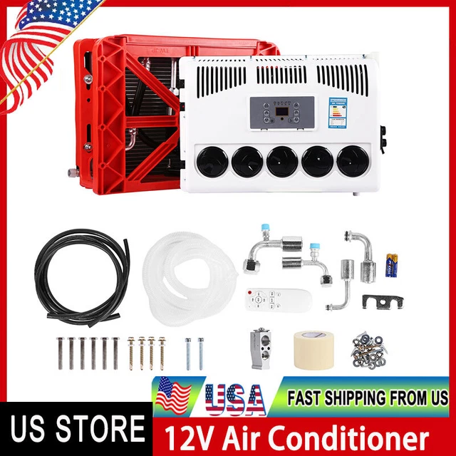 AIR CONDITIONING FOR Semi Truck Bus RV Caravan 12V Truck Cab Air