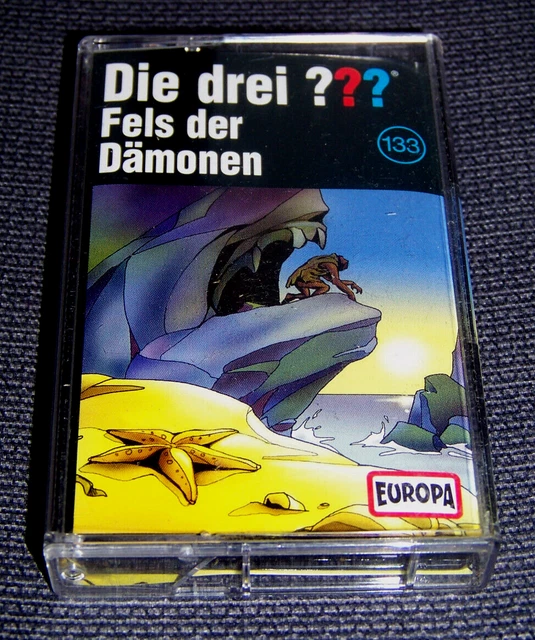 DIE DREI FRAGEZEICHEN MC Nr. 133 Fels der Dämonen Die drei ??? Kassette