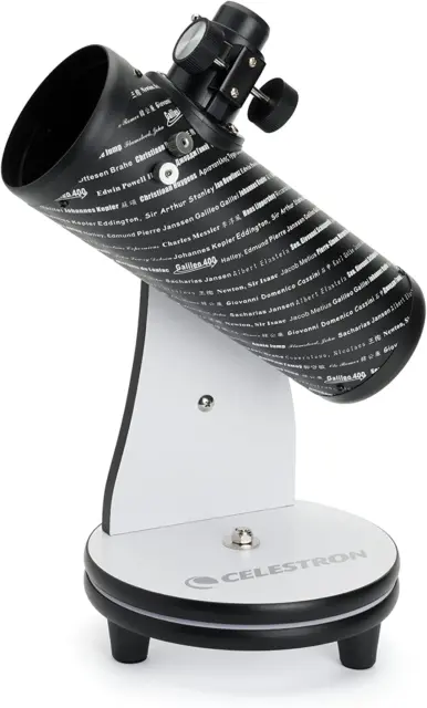 – 76Mm Classic Firstscope – Compact and Portable Tabletop Dobsonian Telescope –