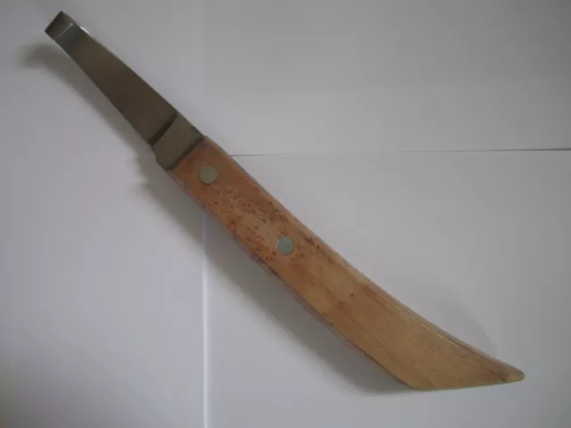 Farriers Hoof knife Knives shears Right handed tool long wooden handle