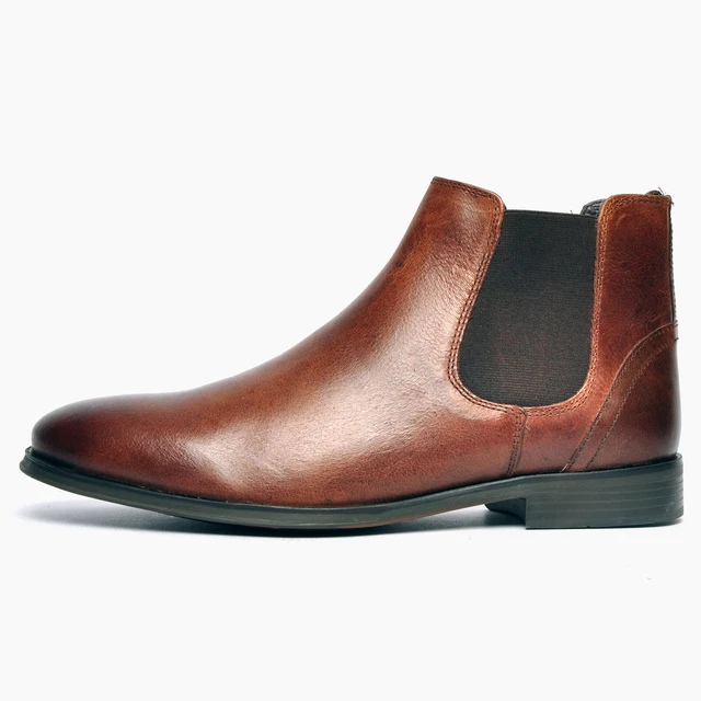 RED TAPE ELLIOT Debenhams Mens Classic Casual Slip On Leather Chelsea