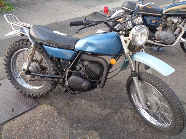 1974 Yamaha DT175 twin shock TRAIL bike great project US import runs £1599