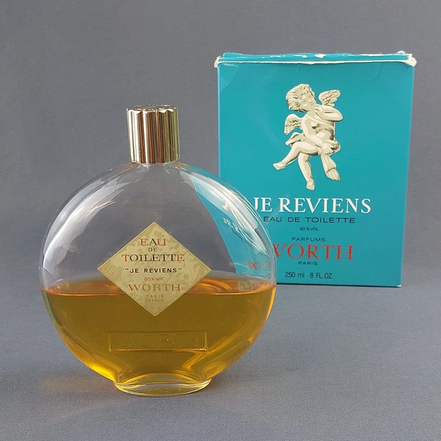 Flacon De Démonstration WORTH 30ml – Années 70 – Eau De Toilette Vintage – Presque Plein