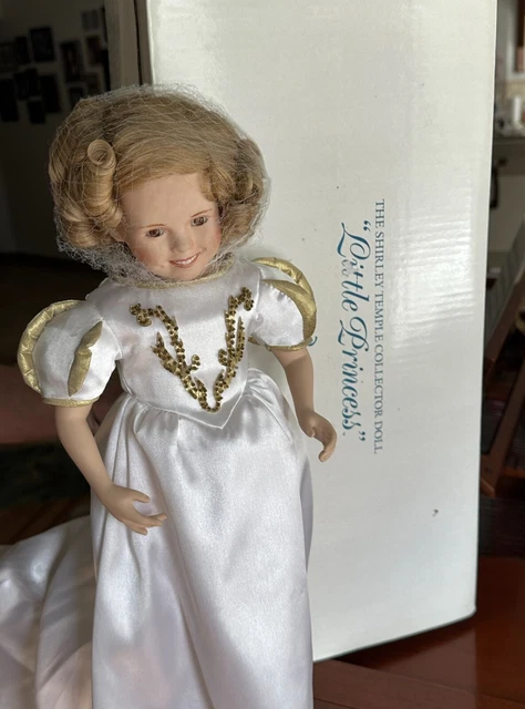DANBURY Mint SHIRLEY TEMPLE Collector Doll “THE LITTLE PRINCESS” in Orig. Box.