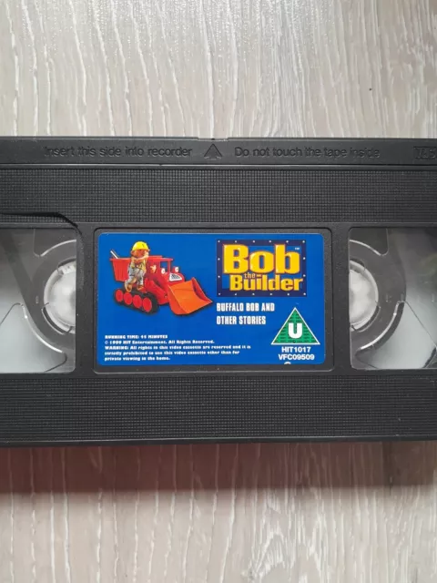 Bob The Builder - Buffalo And Other Stories. VHS. No Cassette Cover.