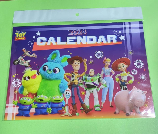 TOY STORY 2024 Wall Calendar Walt Disney 48.35 PicClick
