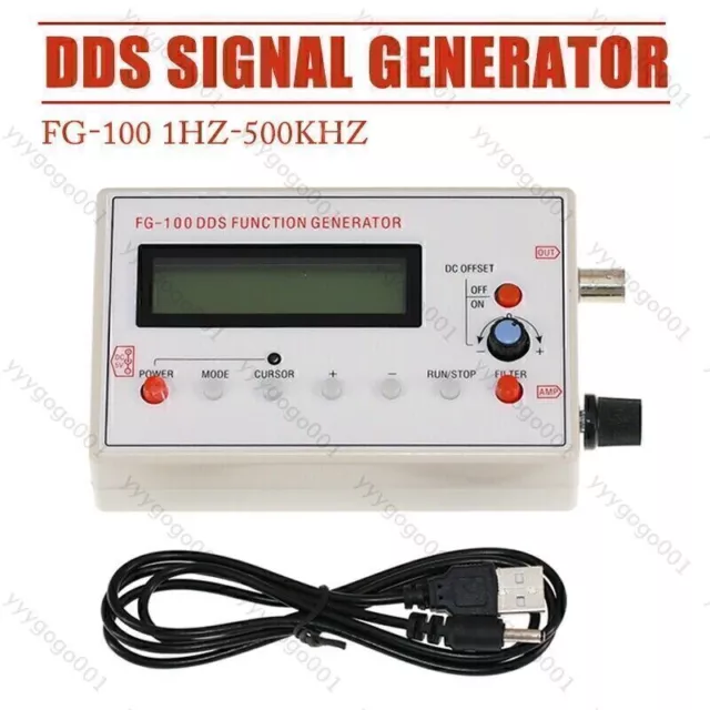 DDS-Funktion Signalgenerator Sinus quadratisch/Dreieck Wellenfrequenz 1HZ-5 Y2S2