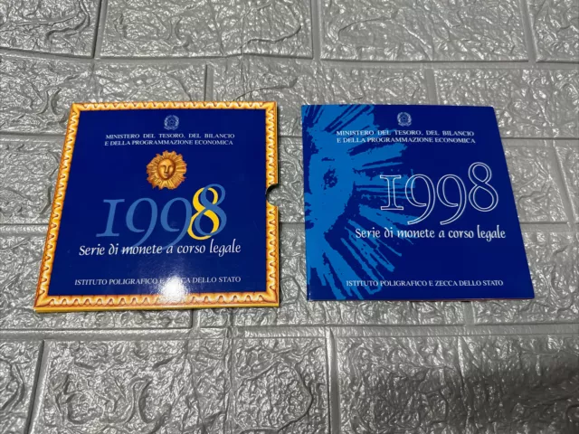 Italia 1998 Serie Annuale BERNINI - Completa   - CC UNC CARD -
