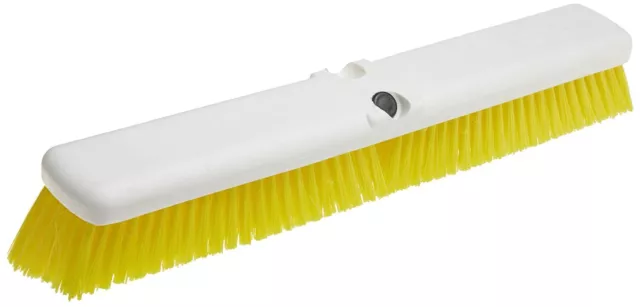 18" Yellow Broom Head Push Broom Omni Sweep Sparta Foodservice Carlisle 4189004