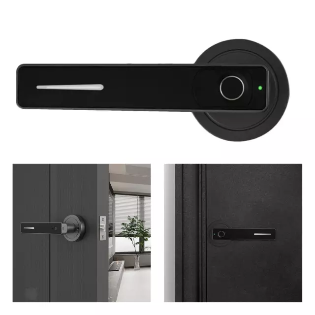 Serrure de porte d'empreintes digitales Intelligent Smart Lock antivol pour