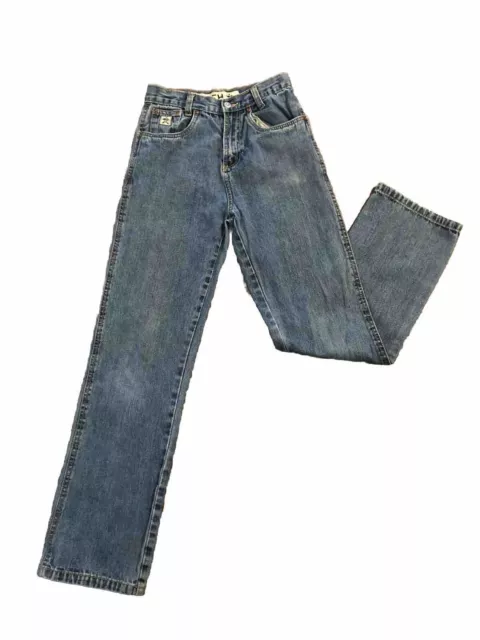 Boot Cut Cinch Jeans Size 16 Slim Adjustable Waist (measured 26 x 30)