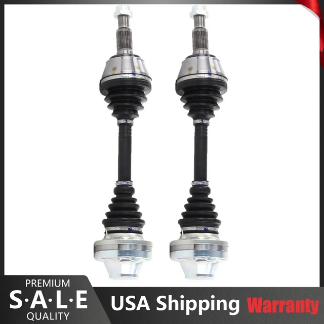 Front Left & Right Pair CV Axle CV Joint Shaft For 2003-2010 Porsche Cayenne