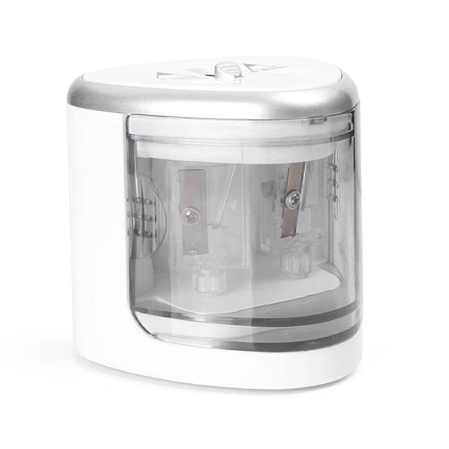 Electric Touch Pencil Sharpener Dual Holes For Office Home School Class
