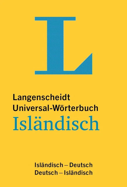 Langenscheidt Universal-Wörterbuch Isländisch - mit Zusatzseiten Zahlen, Re ...