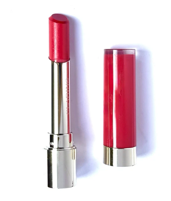 Rouge à Lèvres CLARINS JOLI ROUGE BRILLANT 19 TROPICAL PIN - Longue Tenue, Neuf