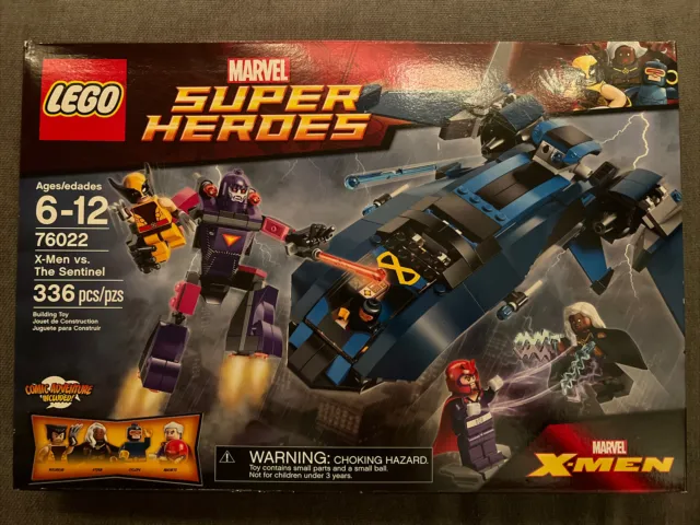 LEGO 76022 Marvel Super Heroes: X-Men vs. The Sentinel -New in Sealed Box