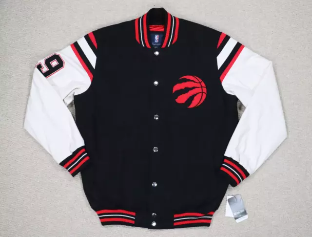 Toronto Raptors Jacket Adult Medium GIII Carl Banks NBA Basketball Canada