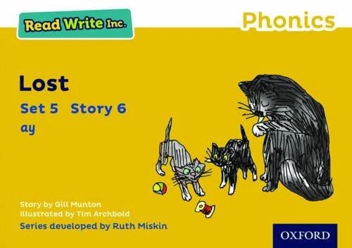 READ WRITE INC Phonics: Yellow Set 5 Storybook 6 Lost by Gill Munton ...