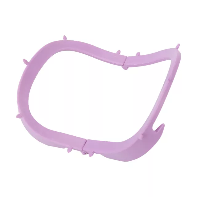 Rubber Dam Frame Purple Pliable Curved Dental Dam Frame Support Holder (en Angl