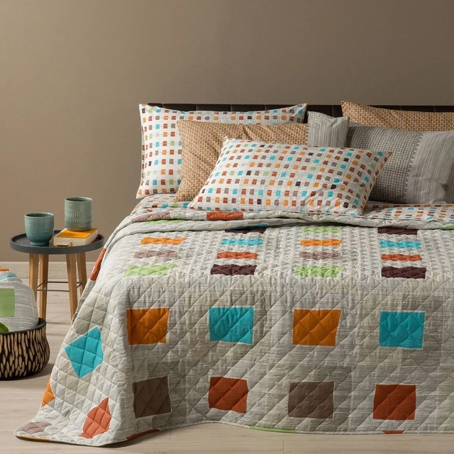 Couettes d&#39;été pour lit double Grande Marque Coton extérieur Cosmo
