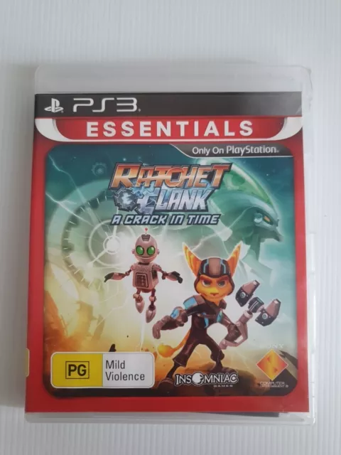 Ratchet And Clank A Crack In Time + Manual - Sony PlayStation 3 - PS3 Complete.