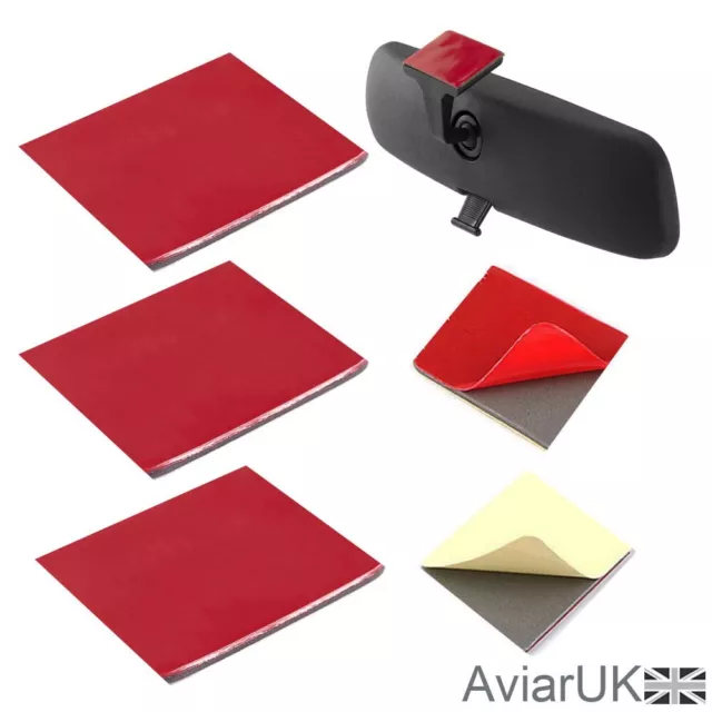 Car mirror sticky pads discount