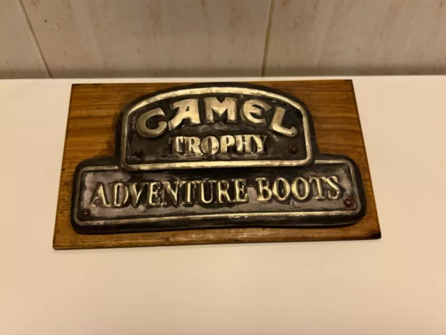 Camel Trophy adventure boots advertising original Store sales