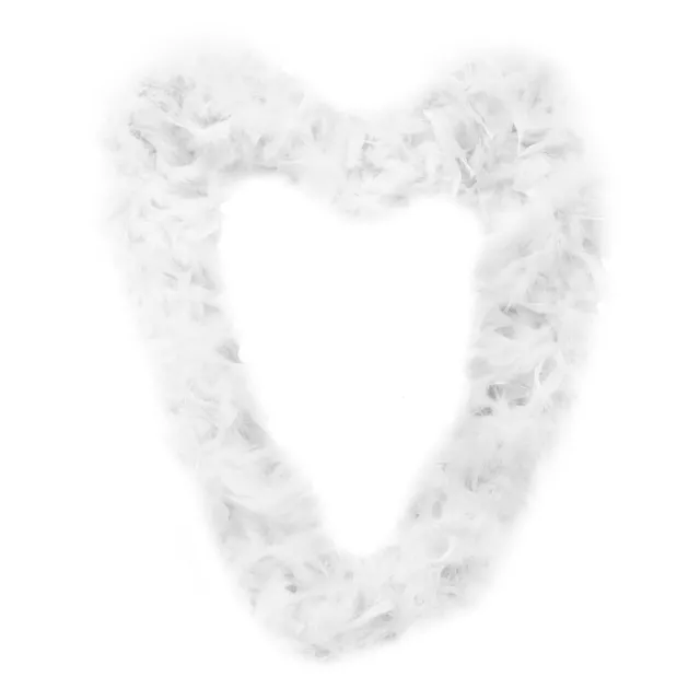 White 60G Feather Boa Fancy Dress Costume Accessory Hen Party Decoration Craft