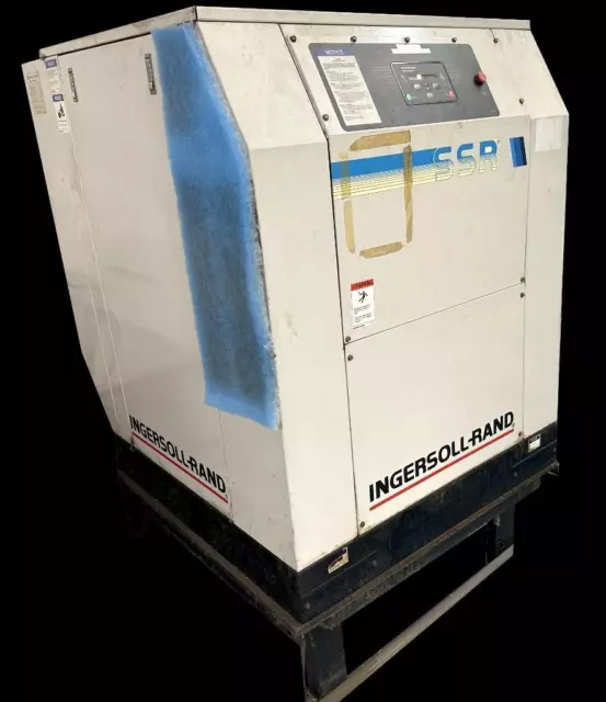 Ingersoll Rand SSR-EP30SE Rotary Screw Air Compressor 30 HP 122 CFM 125 PSI 460V