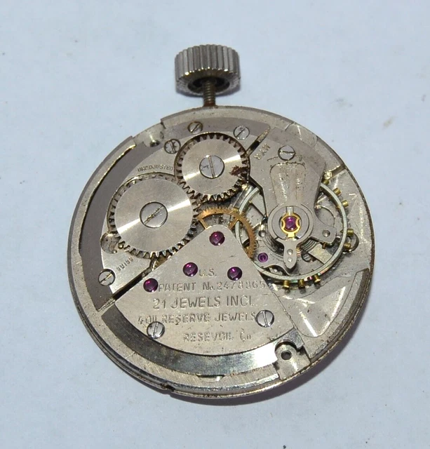 Boîtier, Cadran Et Anneau De Mouvement Pour Calibre ETA 2390 - 34.20 Mm, Couleur Or, New Old Stock Suisse