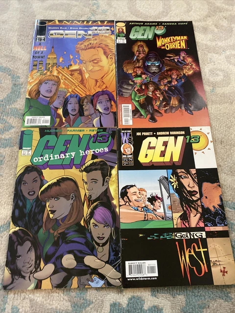 Image comics lot of 28 Gen 13 Issues! Bootleg 1-20 Specials Annuals crossovers! 6