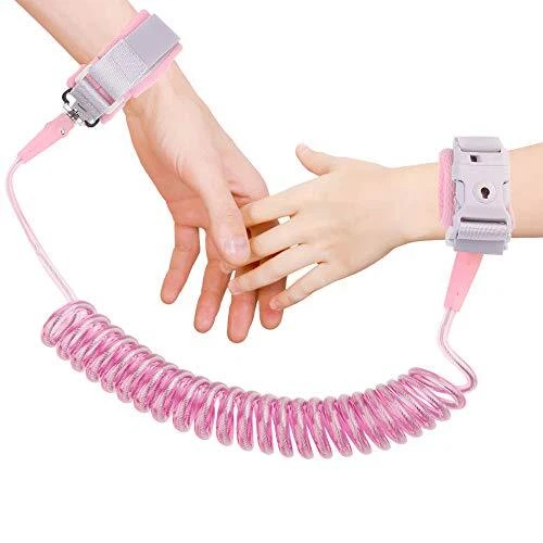 Anti Lost Wrist Link, Toddler Safety Leash with Key Lock, Safety Wrist Leash ...