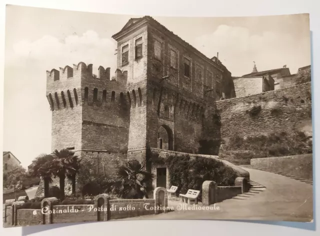 CARTOLINA CORINALDO (ANCONA) F.Grande Viaggiata 1962