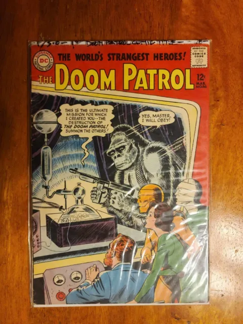 Doom Patrol #86 5.0   1St App Brotherhood Of Evil 1964