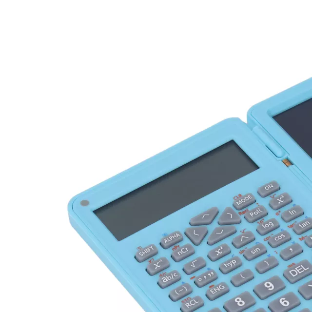 (Blue)Desk Calculator Comfortable Button Scientific Calculator For Office