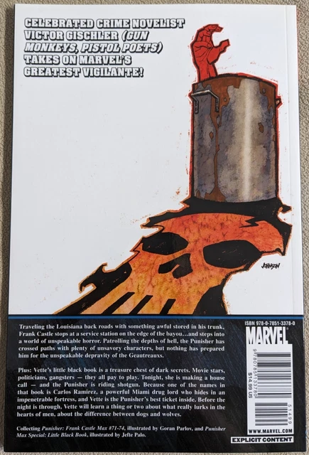 Punisher Frank Castle MAX Welcome to the Bayou Trade Paperback TPB - Marvel 2