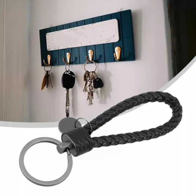 Secure Your Keys with a Stylish Braided Rope Keychain Universal Keyring Design