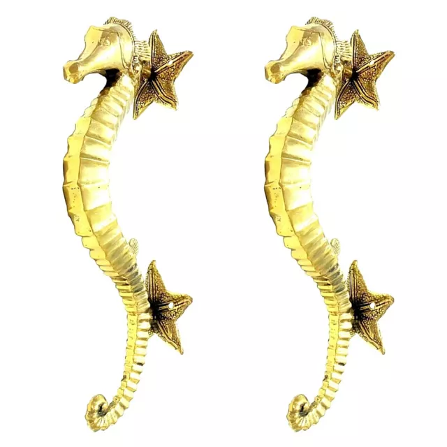Hand Door Pull Handle Door Knob Door Lever Vintage Brass Art