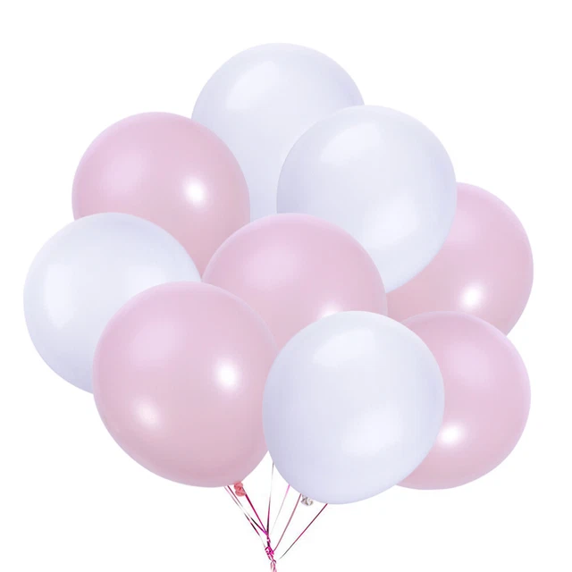 100Pcs 12 Inch Latex Rubber Balloons for Birthday Wedding Party Decoration