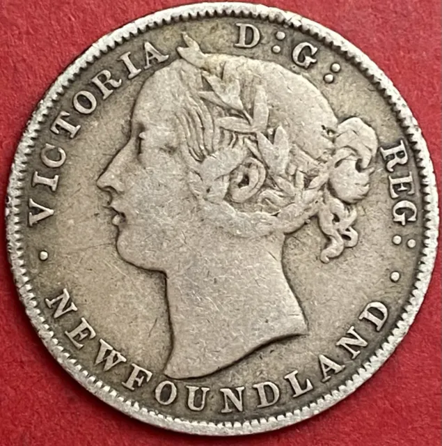 1881 Newfoundland 20 Cents - Fine - Lot#7123