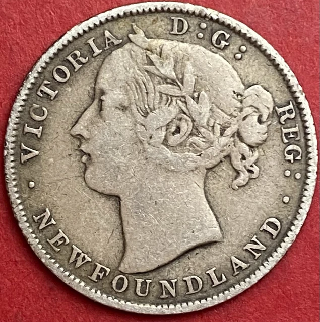 1881 Newfoundland 20 Cents - Fine - Lot#7123