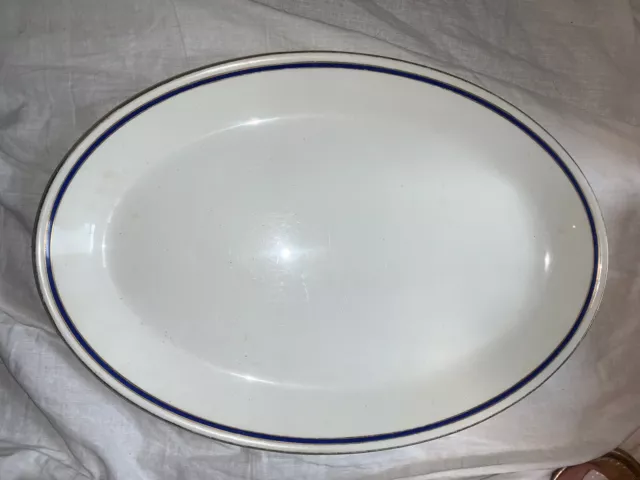 John Maddock & Sons Royal Vitreous England 14.5” Oval Platter